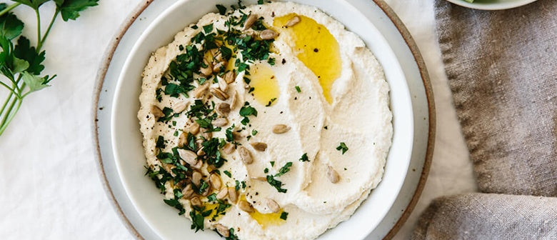 Roasted Cauliflower Hummus