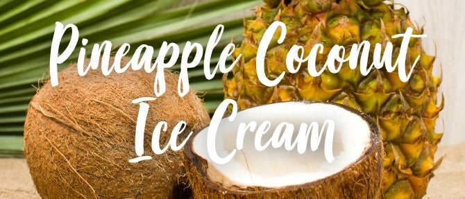 Pineapple Coconut Ice Cream