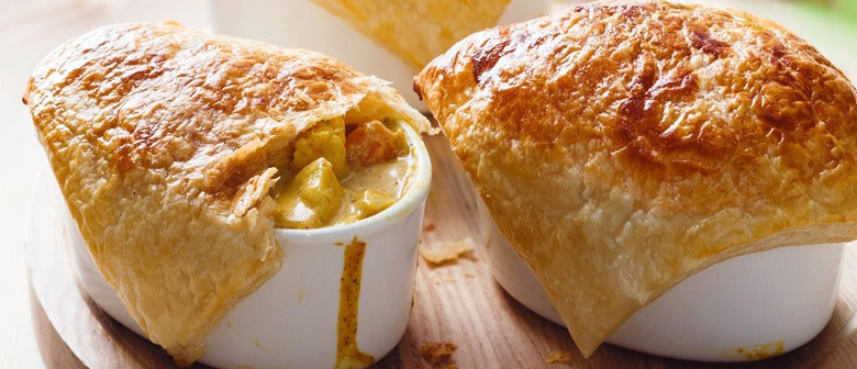 Curried Vegetable Pot Pies