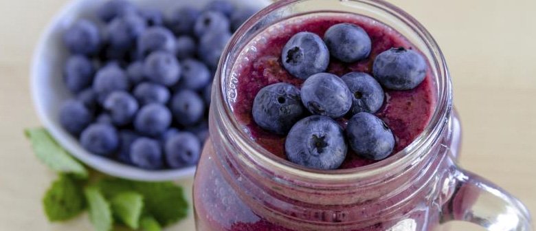 Delicious Blueberry Smoothie