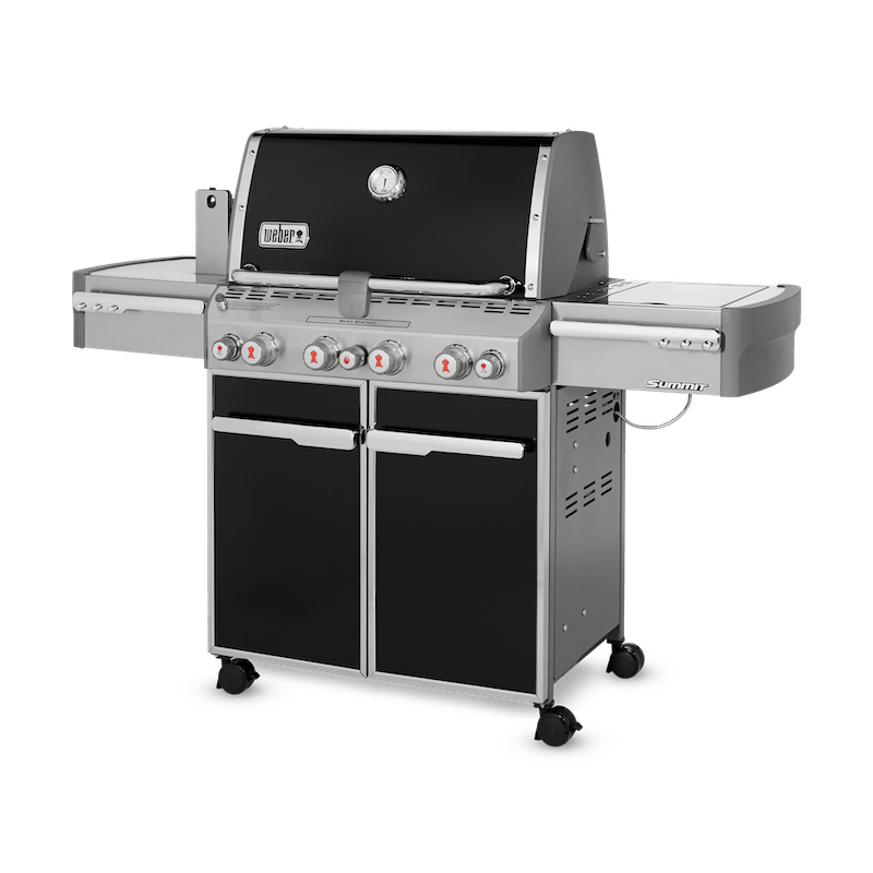 Summit® E-470 Gas Barbecue (Natural Gas) - BLACK