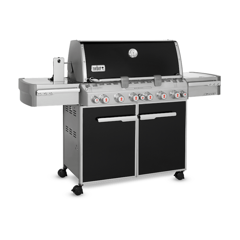 Summit® E-670 Gas Barbecue (ULPG) - BLACK