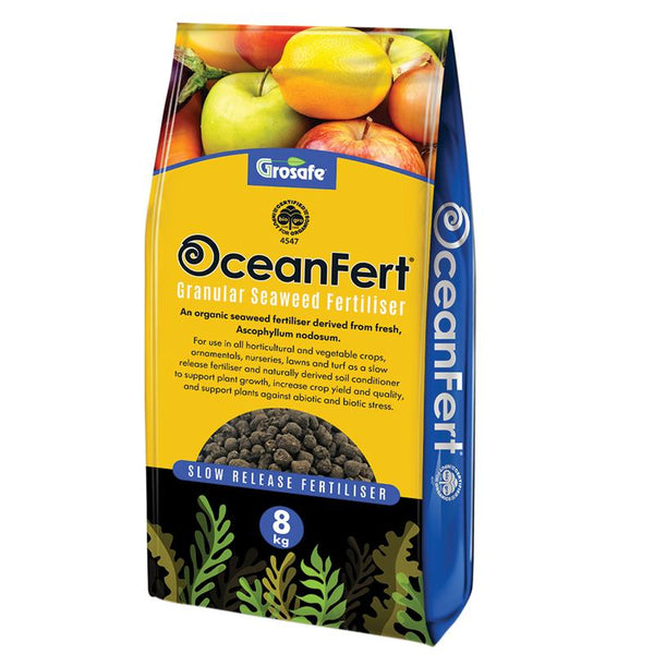 Grosafe OceanFert Granular Seaweed Fertiliser - 8KG
