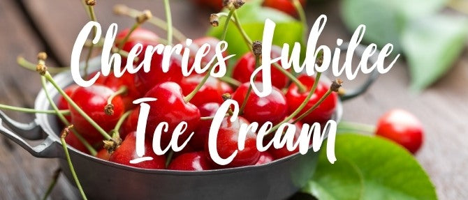 Cherries Jubilee Ice Cream