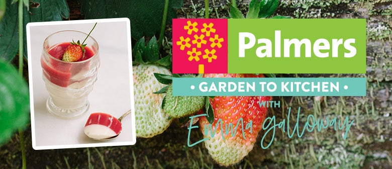 Palmers Garden to Kitchen with Emma Galloway: Emma's Vanilla Creams with Strawberry Jelly