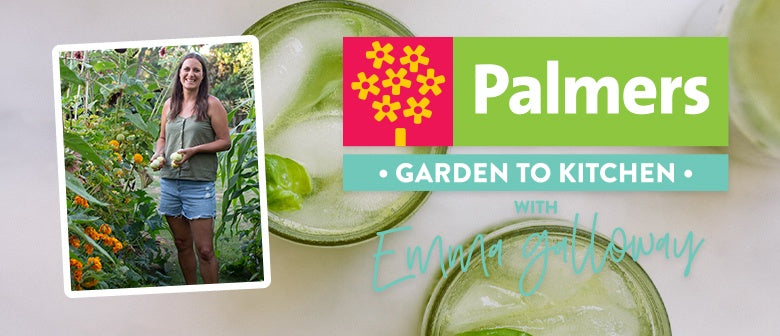 Palmers Garden to Kitchen with Emma Galloway: Emma's Basil & Lime Cordial