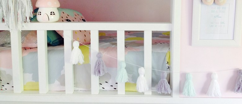 DIY: Giant Tassel Garland