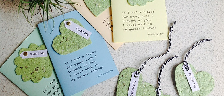 DIY: Plantable Gift Tags