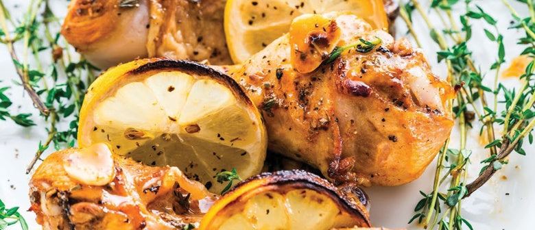 Lemon, Garlic and Rosemary Chicken Drumsticks