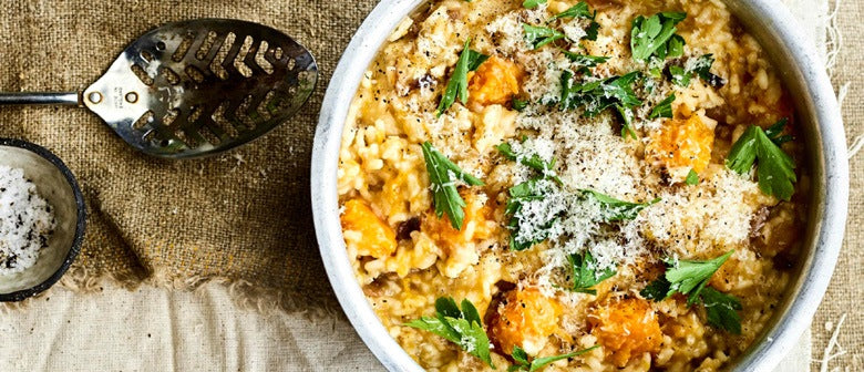 Tasty Pumpkin and Parmesan Risotto