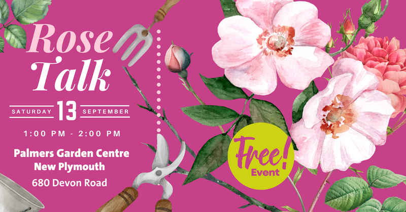 Rose Talk at Palmers New Plymouth