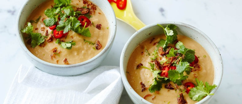 Thai Red Cauliflower Soup