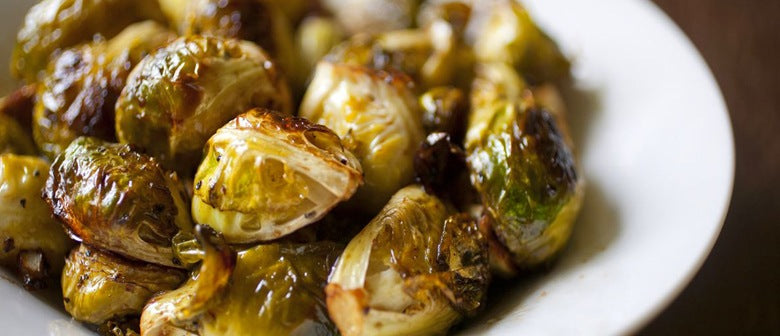 Balsamic Roasted Brussels Sprouts