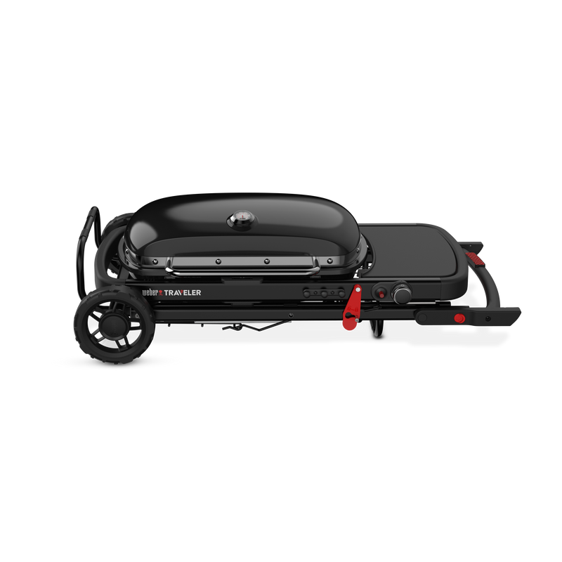 Weber Traveler Portable Gas Barbecue Stealth Edition - BLACK