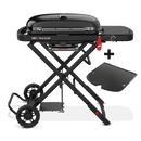 Weber Traveler Portable Gas Barbecue Stealth Edition - BLACK