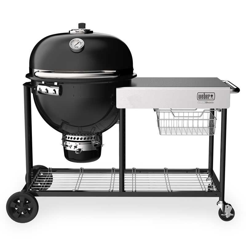 Summit® Kamado S6 Charcoal Grill Centre - BLACK