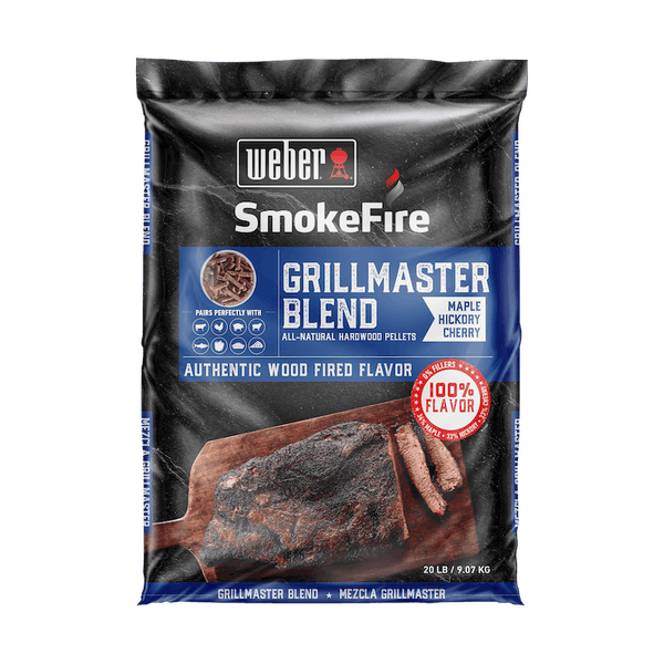 GrillMaster Blend All-Natural Hardwood Pellets - 9KG