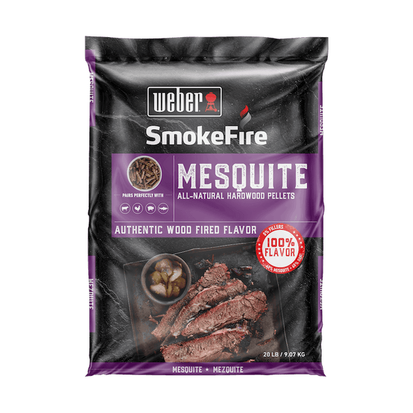 Mesquite All-Natural Hardwood Pellets - 9KG