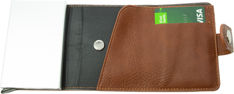 Pop Up Wallet Tan