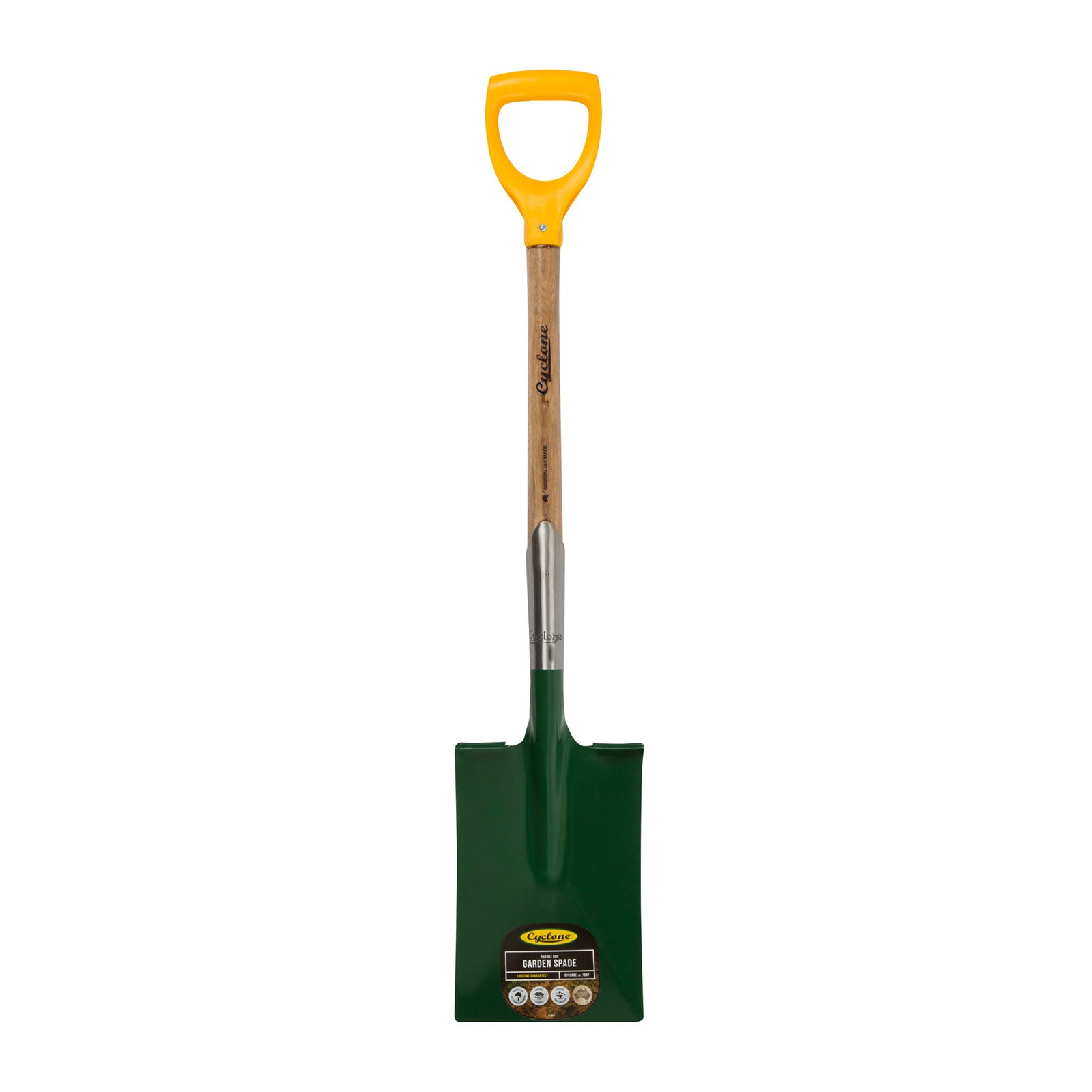 Cyclone Digging Spade – Yellow D Grip