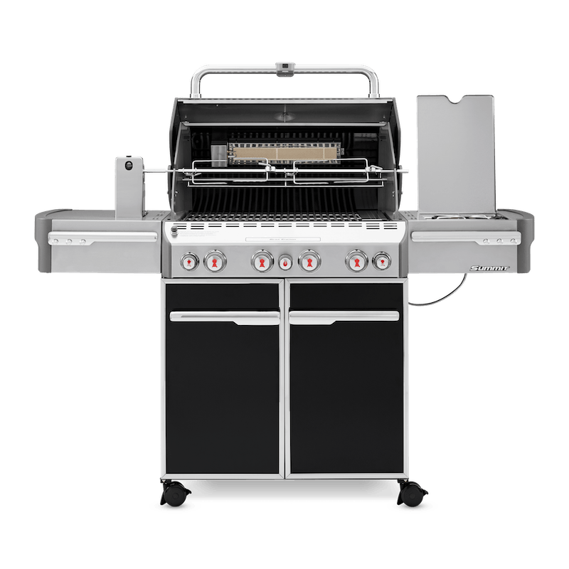 Summit® E-470 Gas Barbecue (Natural Gas) - BLACK