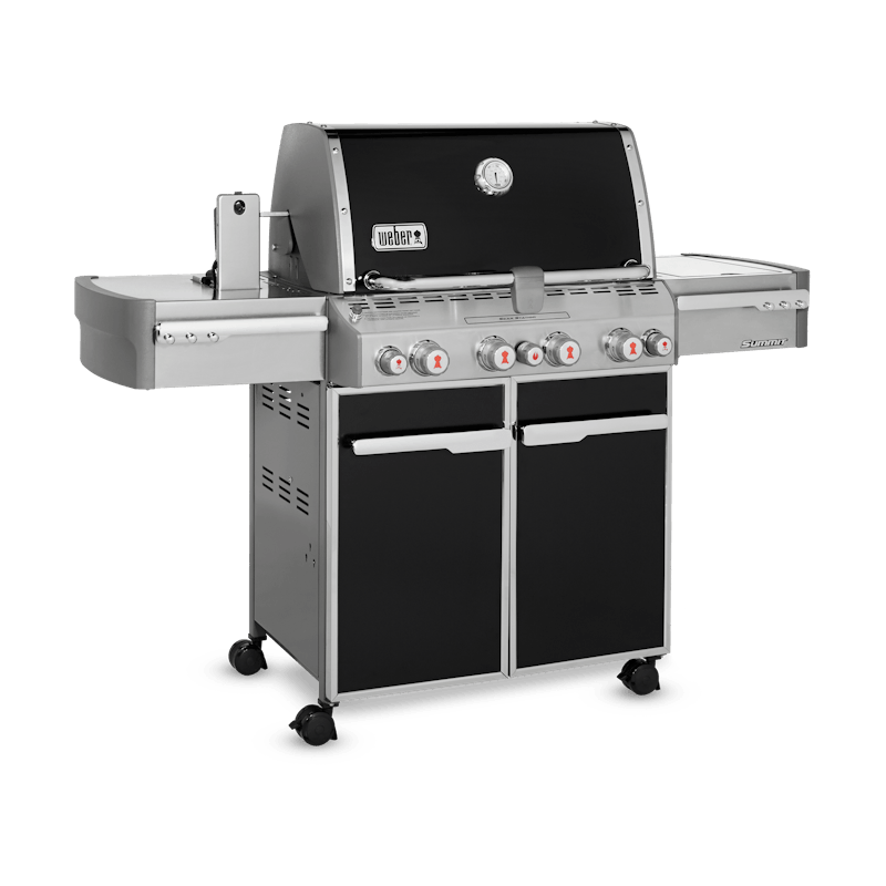 Summit® E-470 Gas Barbecue (Natural Gas) - BLACK