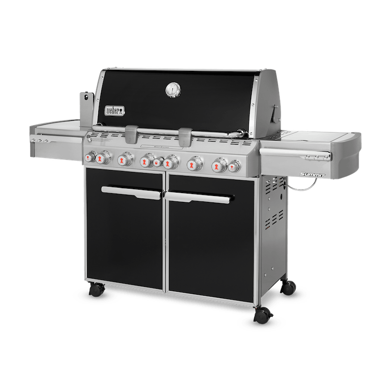 Summit® E-670 Gas Barbecue (ULPG) - BLACK