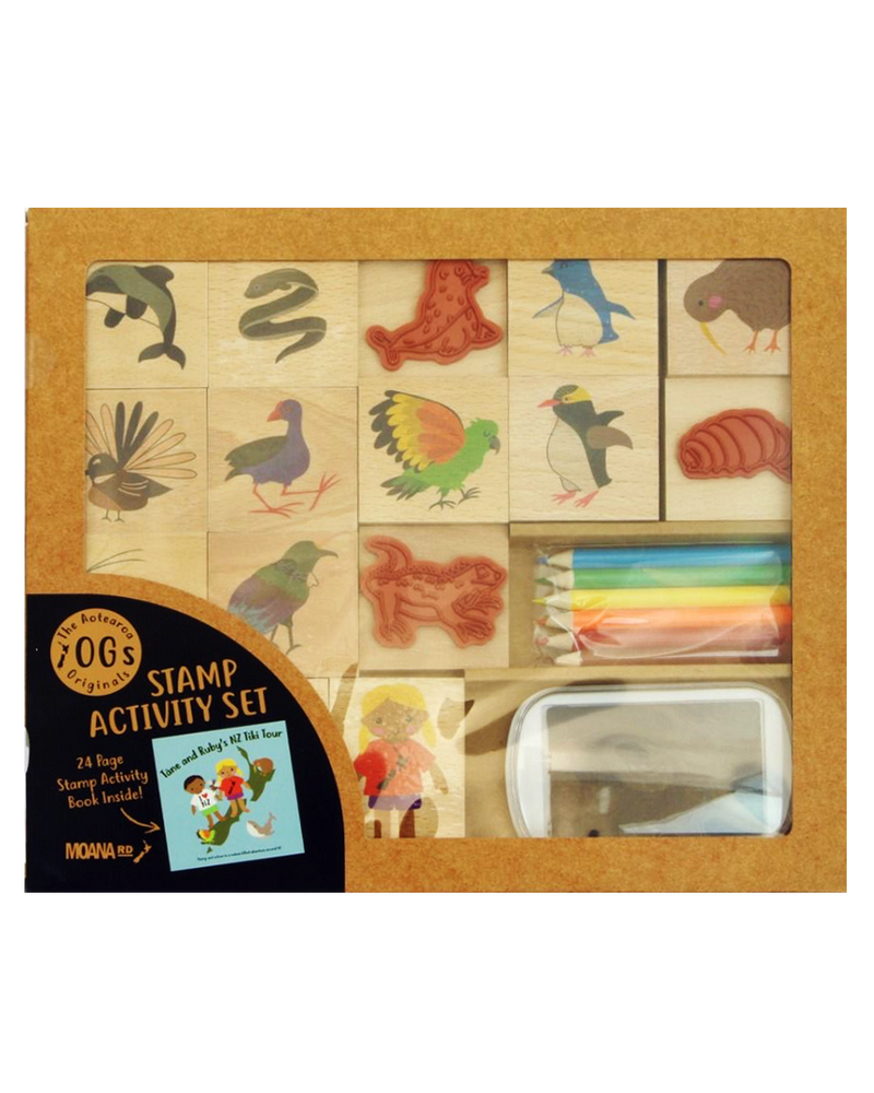 Kit Nz Tiki Stamp Tour