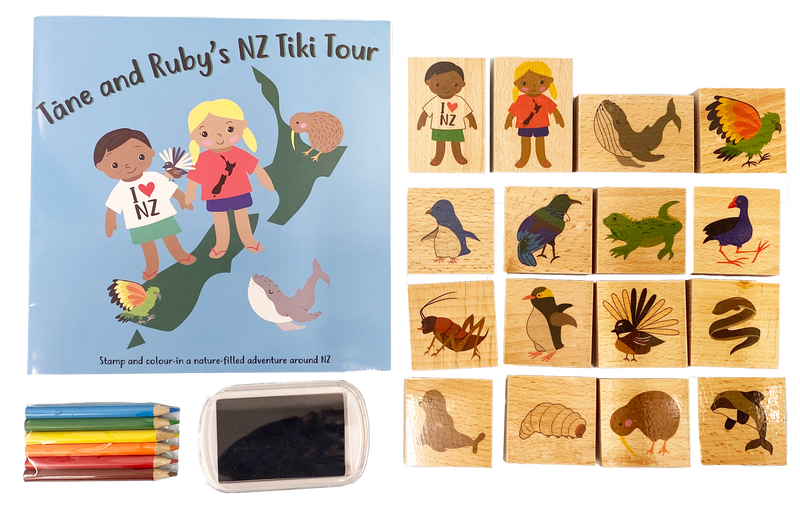 Kit Nz Tiki Stamp Tour