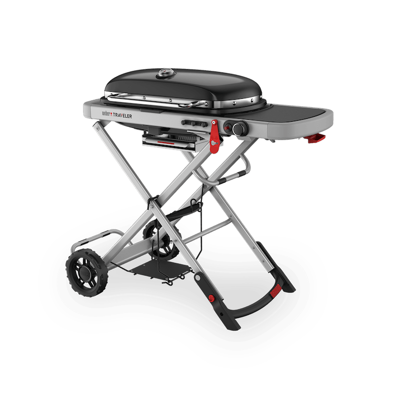 Weber Traveler Portable Gas Barbecue - BLACK