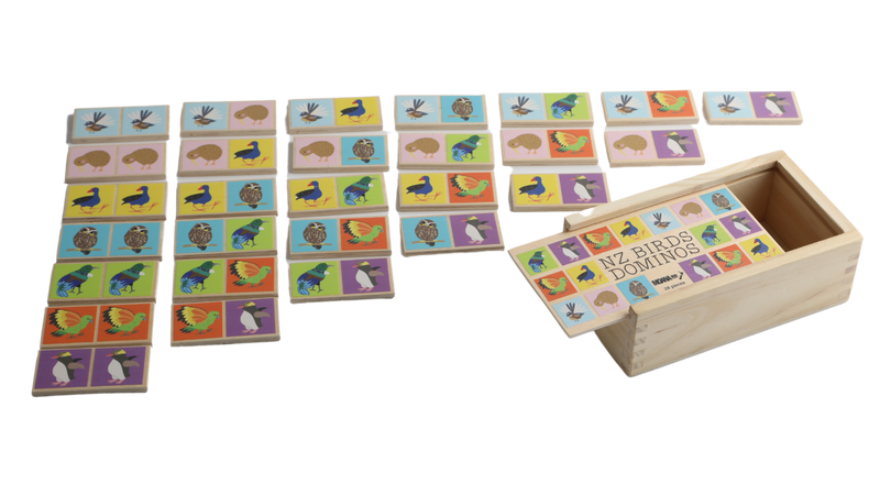 NZ Birds Dominoes