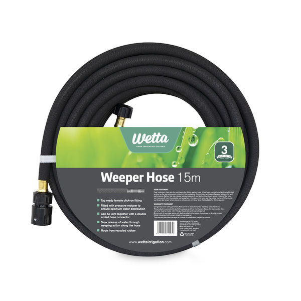 Wetta Weeper Hose 15m