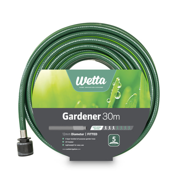 Gardener  5yrs 12mm x 30m Fitted