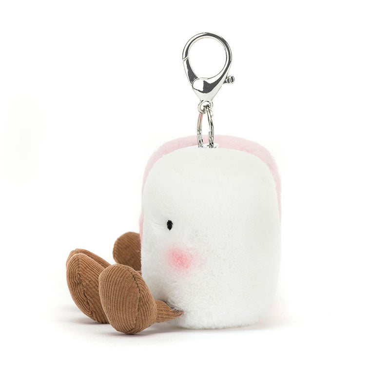 Pair Of Marshmallows Bag Charm