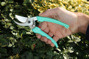 ARS Bypass Secateur Pruner - Green Handles - 18.7CM