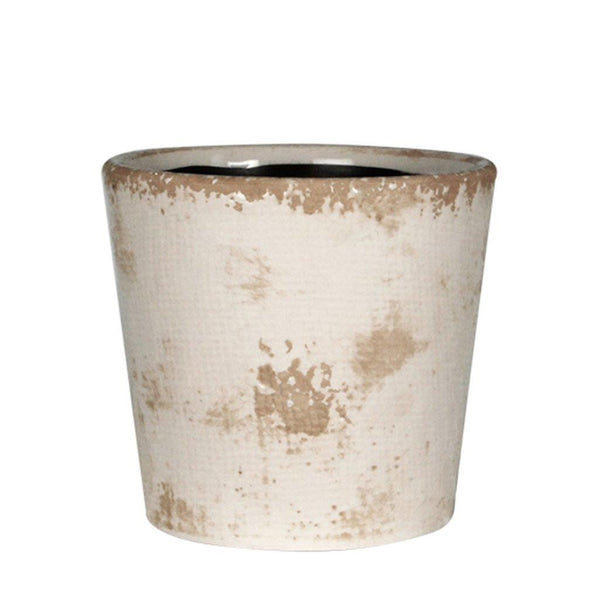 Jardin Pot White - LARGE  16CM(W)X16CM(H)