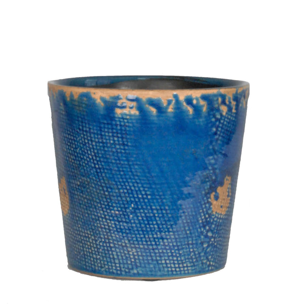 Jardin Pot Navy - LARGE  16CM(W)X16CM(H)