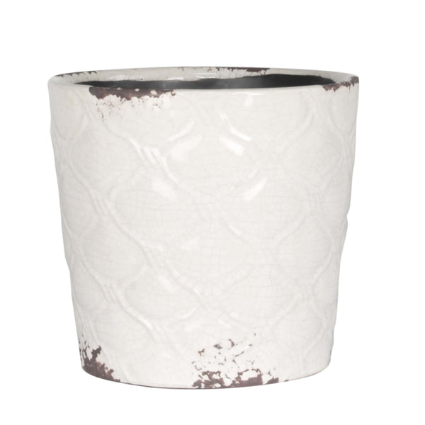 Nautilus Pot White - XLARGE 20CM(W)X20CM(H)