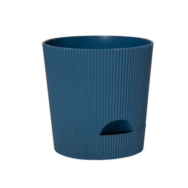 Boris Pot With Saucer Blueberry 11CM