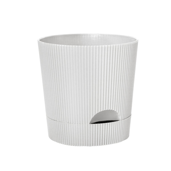 Boris Pot With Saucer White 11CM