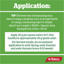 Yates Lawn Fertiliser Quarterly - 2.5KG