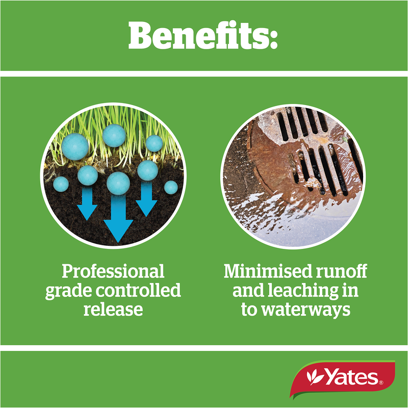 Yates Lawn Fertiliser Twice A Year - 3KG