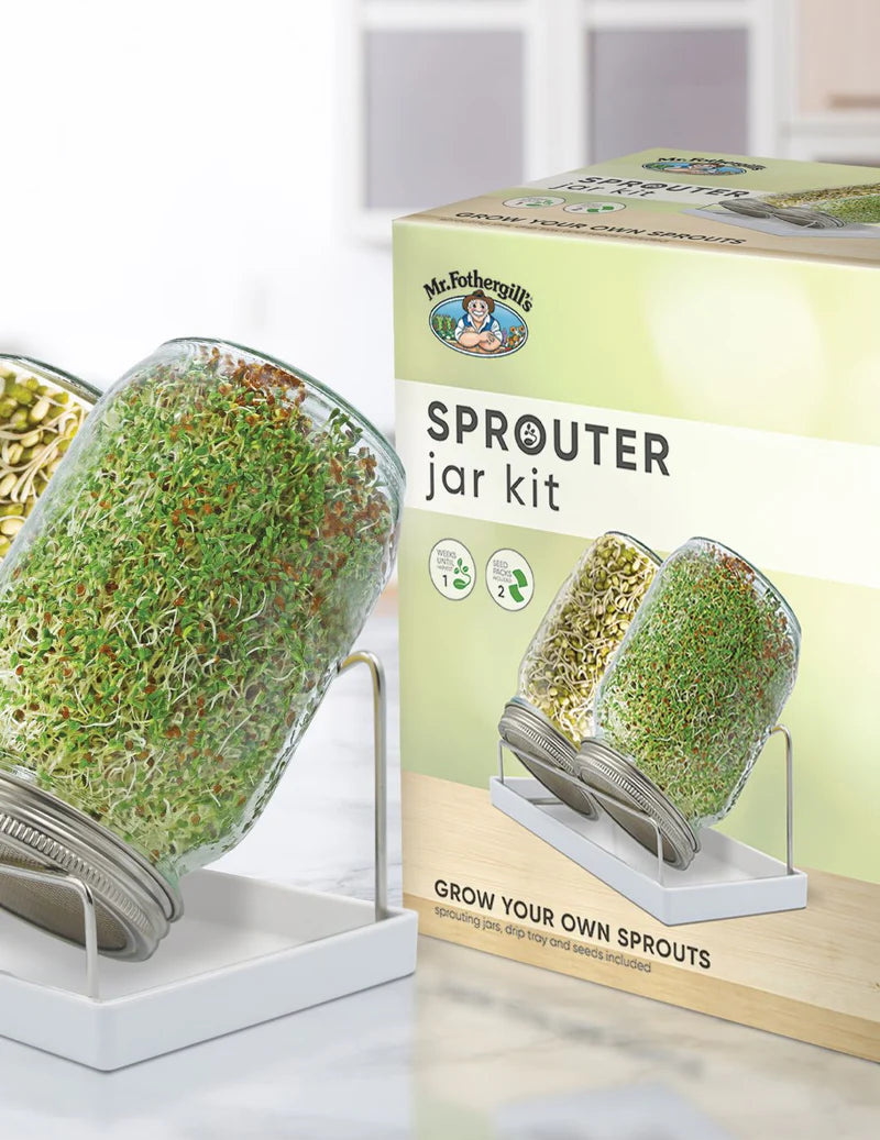 Twin Sprouter Jar Grow Kit