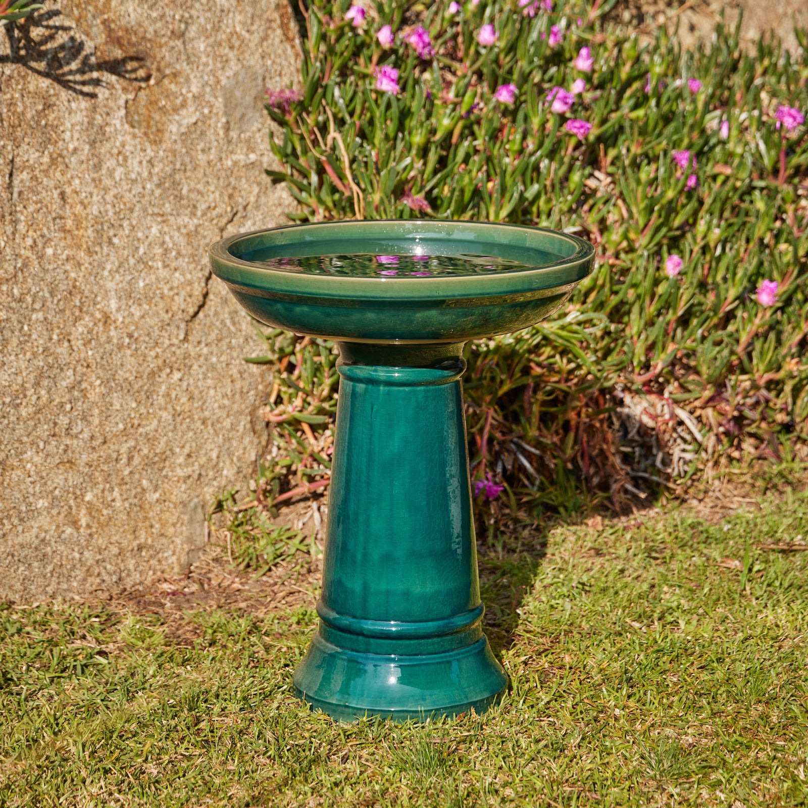 Grafton Bird Bath Forest Green