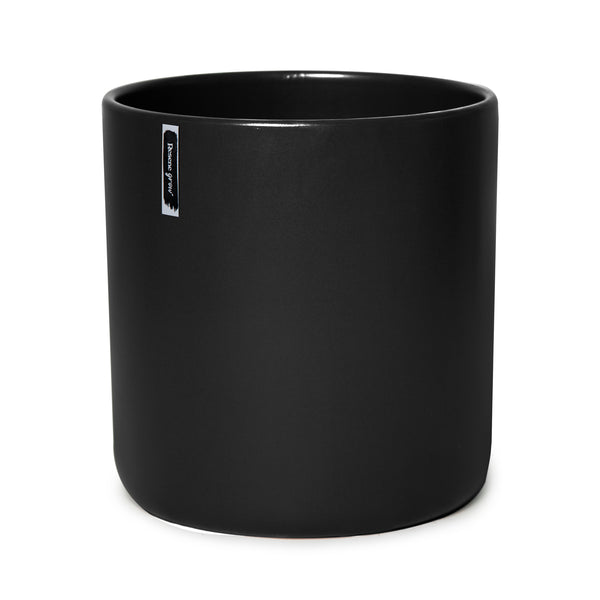 Resene Niki Pot  All Black 21CM