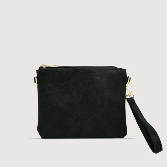 The Viaduct Clutch Bag Black