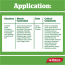 Yates Zero Triple Strike Weedkiller Concentrate - 250ML