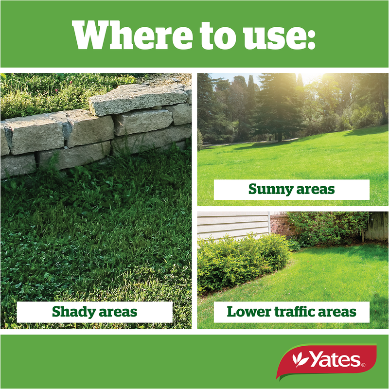 Yates Sun & Shade Lawn Seed - 1KG