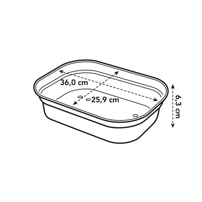 Green Basics Grow Tray Black M