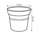 Green Basics Grow Pot Green 11CM